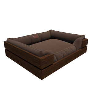 Photos supplémentaires: Canapé moelleux 50x40cm et lit Plank en bois dur pour petits chiens et chats