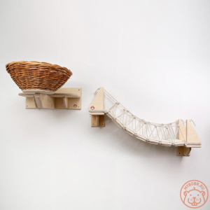 Photo №3. Complexe de jeu mural pour chats en Fédération de Russie