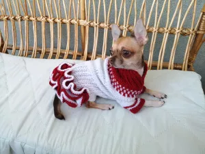 Photos supplémentaires: ROBE EN MAILLE (VÊTEMENTS) POUR CHIEN ET CHAT