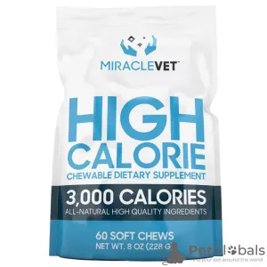 Photo №1. Miracle Vet Weight Gaining Chews (3000 calories par sac) en ville de Penza. Prix - 34€. Annonce № 7558